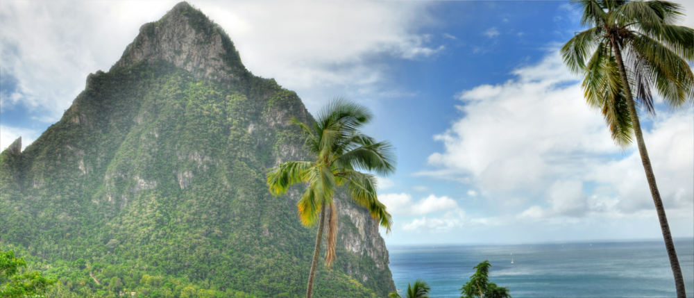 Saint Lucia's mountains