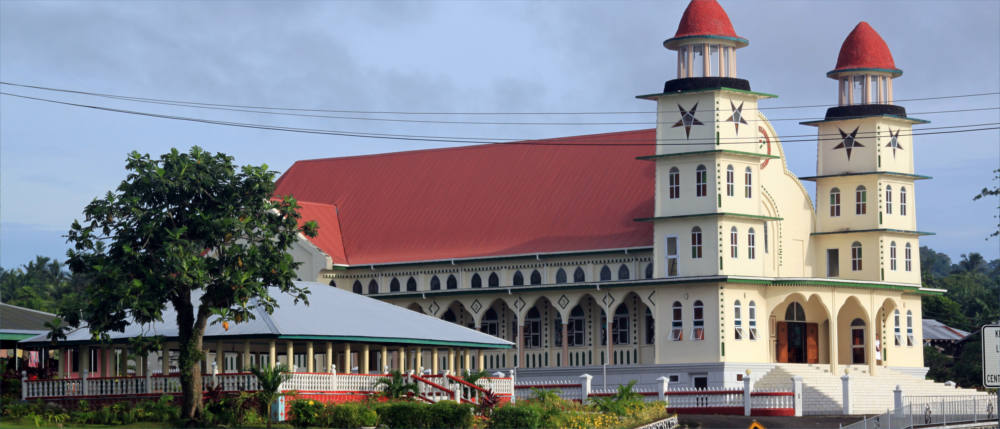Savai'i Island - Samoan church