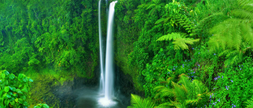 Samoa's waterfalls