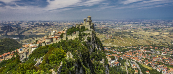 Monte Titano in San Marino