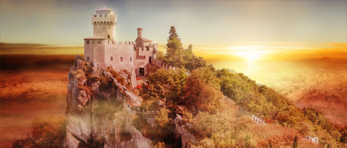 Castle in San Marino