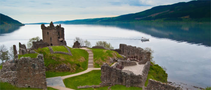 Urquhart Castle and Loch Ness