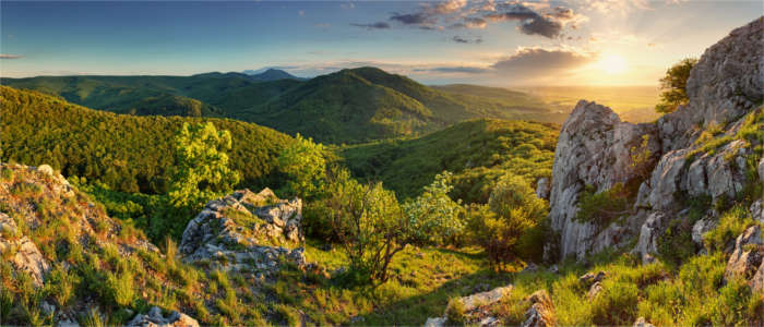 Slovakia's mountainous landscape