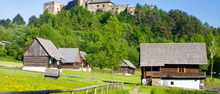 Open-air museum in Slovakia