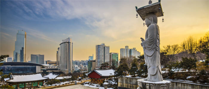 View over Seoul
