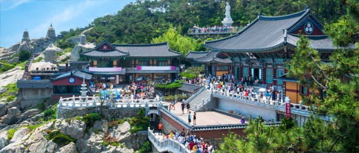On expedition in South Korea