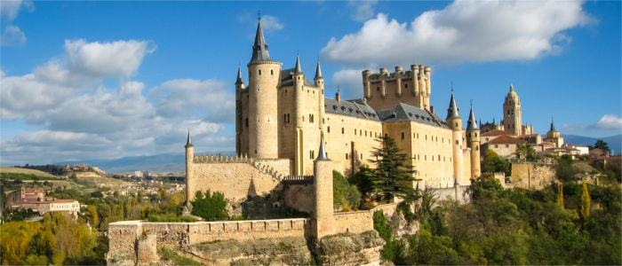 Castle in Segovia