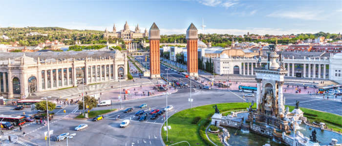 Barcelona's city centre