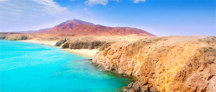 Volcanic landscape on Lanzarote