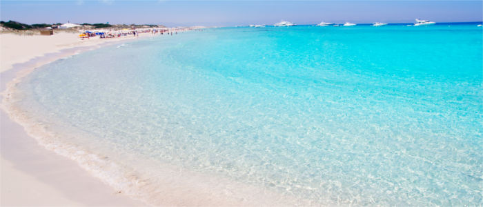 Beach on Formentera