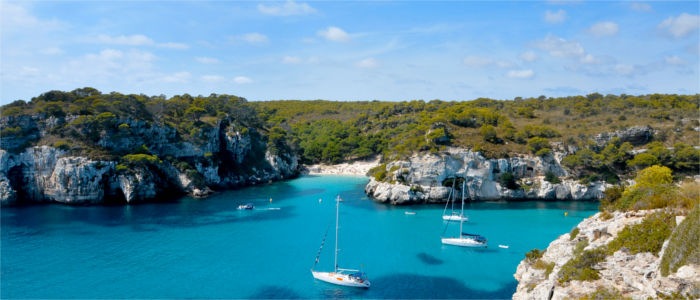 Coast in front of Minorca