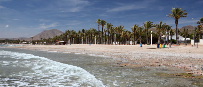Beach in Murcia