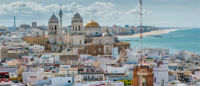 Cádiz - historical city at the Costa de la Luz
