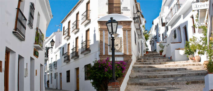 A typical village at the Costa del Sol