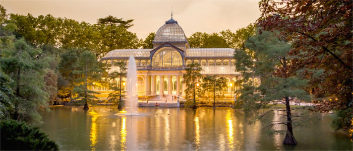 Retiro Park in Madrid