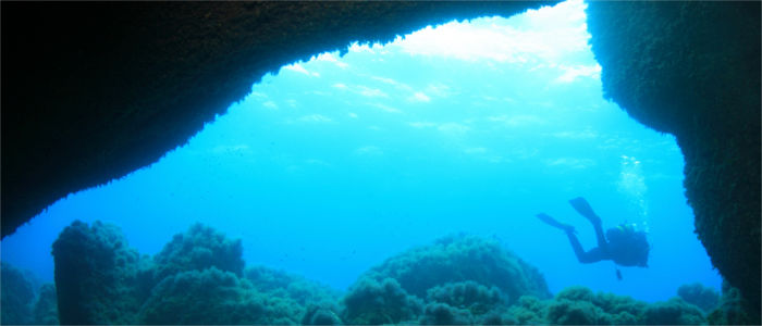 Diving on Ibiza