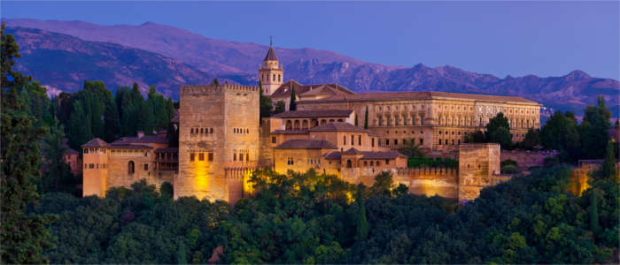 Famous cultural monument in Granada