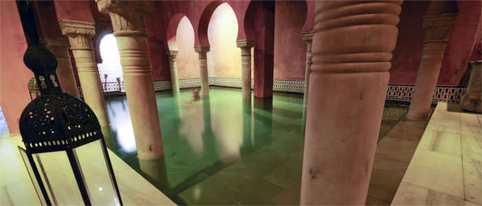 Swimming in the Hammam al Andalus