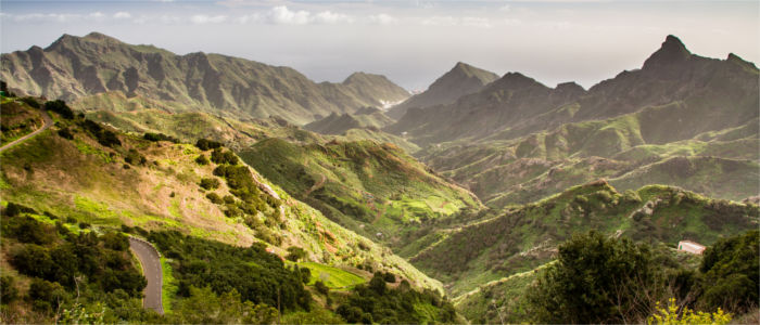 Mountain landscape on Tenerife