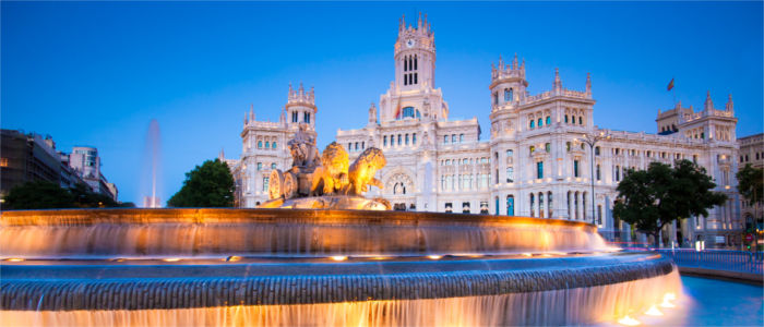 Royales post office in Madrid