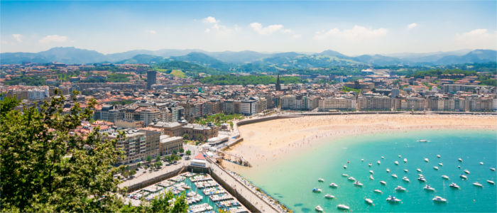 San Sebastián in the Basque Country