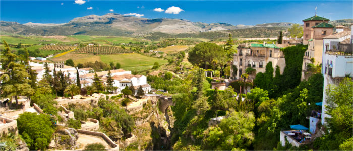 Fertile land in Andalusia