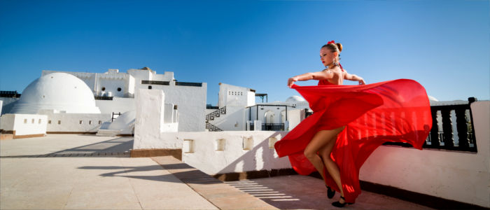 Spanish flamenco dancer