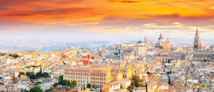 Toledo in Castile La Mancha in Spain