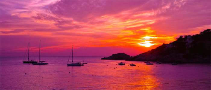 Sunset on Ibiza