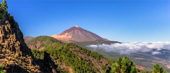 Spain's highest mountain on Tenerife