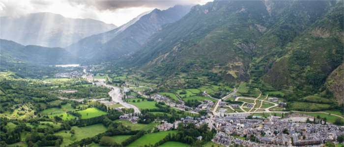 Valley in the Spanish Pyrenees