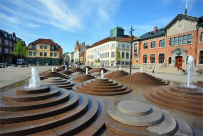 Square in Aalborg