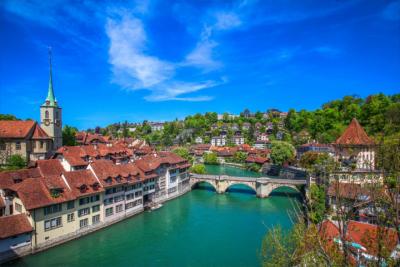 Bern at the Aare