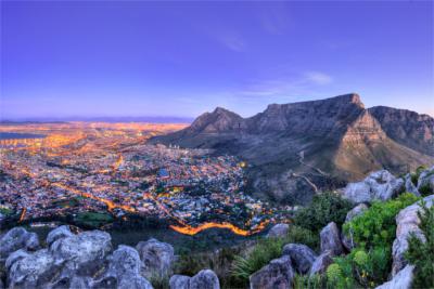 Cape Town at night