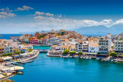 A harbour on Crete