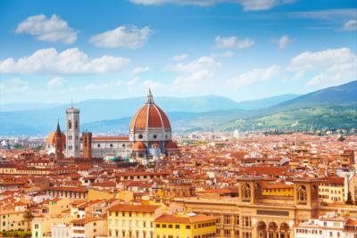 Panoramic view of Florence