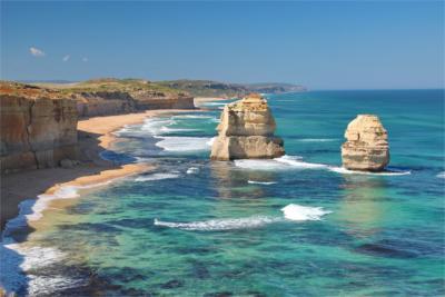 Famous rocks at the Great Ocean Road