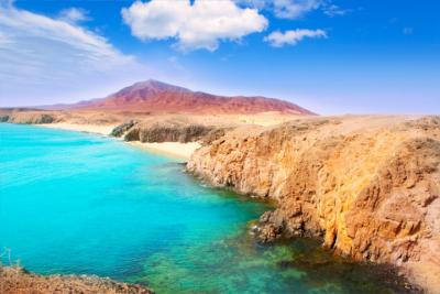 Volcanic landscape on Lanzarote