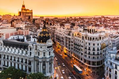 Gran Vía in Madrid