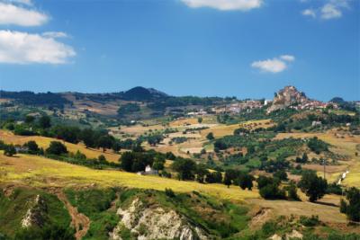 Hilly landscape of Molise