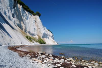 Limestone rocks on Møn