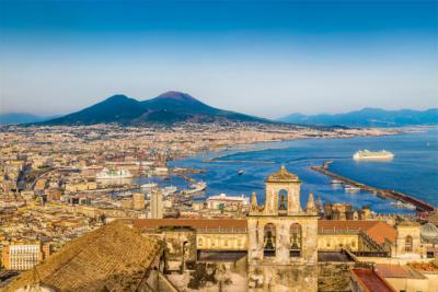 Naples and Mount Vesuvius