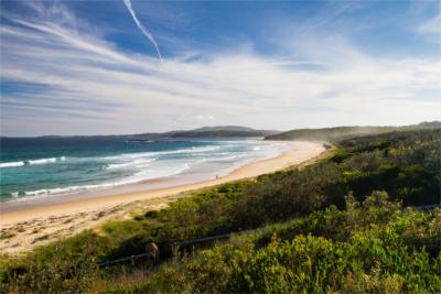 Bathing resort at Australia's east coast