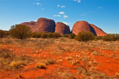 Rock formation in Central Australia