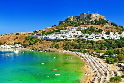 The Dodecanese island of Rhodes