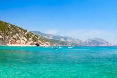 Coast in Sardinia