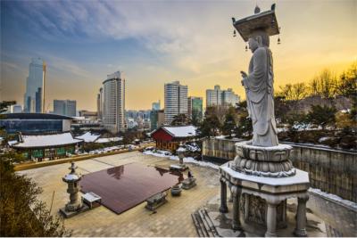 Skyline of Seoul