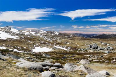 Landscape in the Snowy Mountains