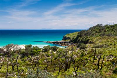 Bay at New South Wales' south coast