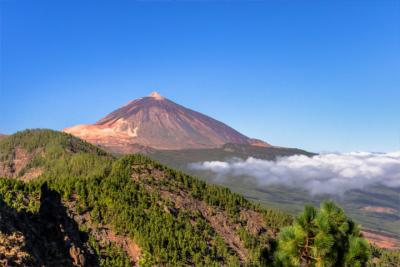 Spains's highest mountain on Tenerife